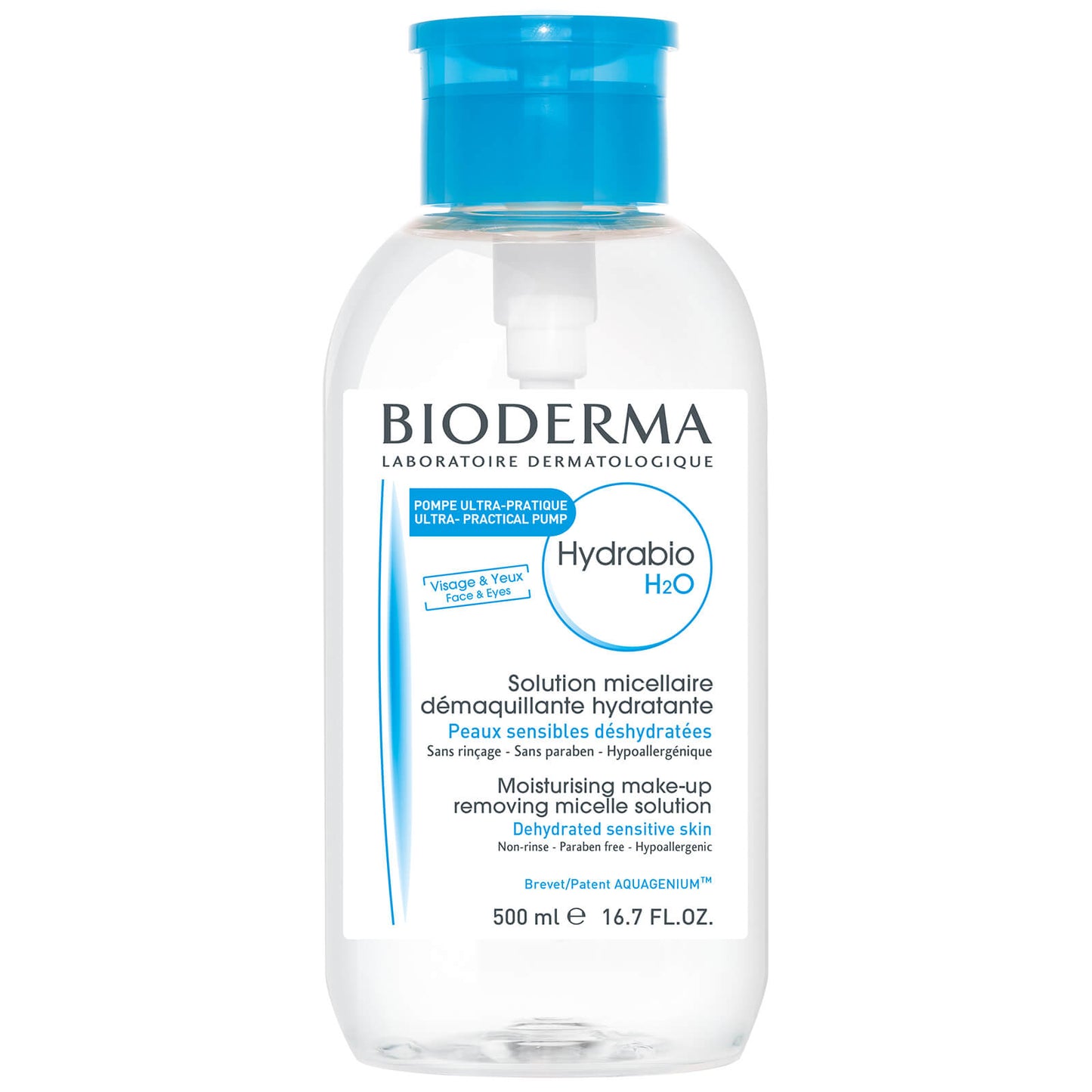 BIODERMA - Hydrabio H2O - Moisturising Micellar Water - 500ml