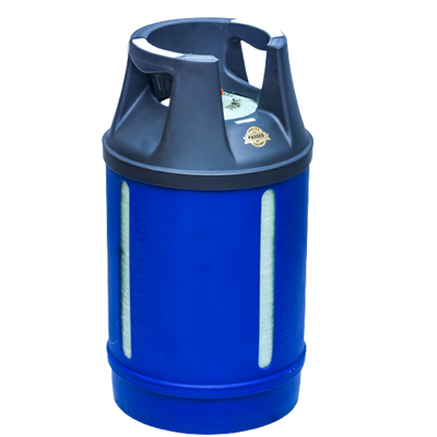 WAA technologies - Global - LPG Composite Cylinder - 10Kg - 22mm - Traditional Blue