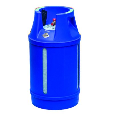 WAA technologies - Global - LPG Composite Cylinder - 10Kg - 22mm - Cerulean Blue