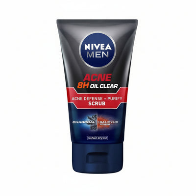 NIVEA Men - ACNE 8H OIL CLEAR - SCRUB - 100ml