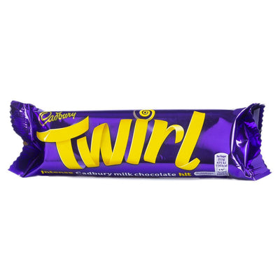 Cadbury - Twirl - Chocolate Bar - 43g x 24 pcs - 2 Finger