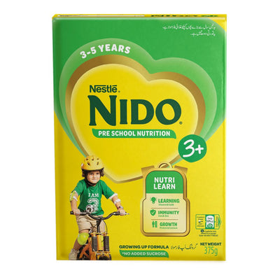 Nestle - Nido - 3+ (three plus) - Growing Up Milk - 375 gm