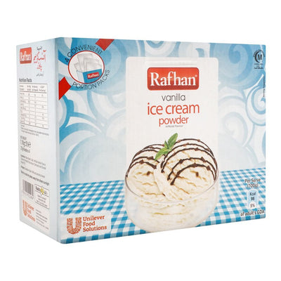 Rafhan - Vanilla Ice Cream Powder - 1.1kg x 6 pcs - Commercial Pack