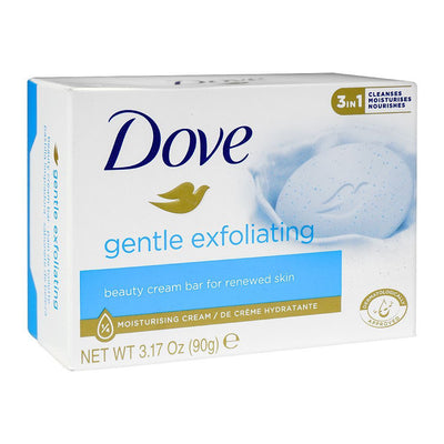 Dove Soap - Gentle Exfoliating Soap For Renewed Skin - Beauty Bar - 90g - Indonesia