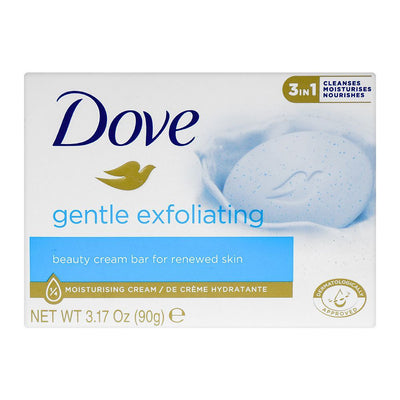 Dove Soap - Gentle Exfoliating Soap For Renewed Skin - Beauty Bar - 90g - Indonesia