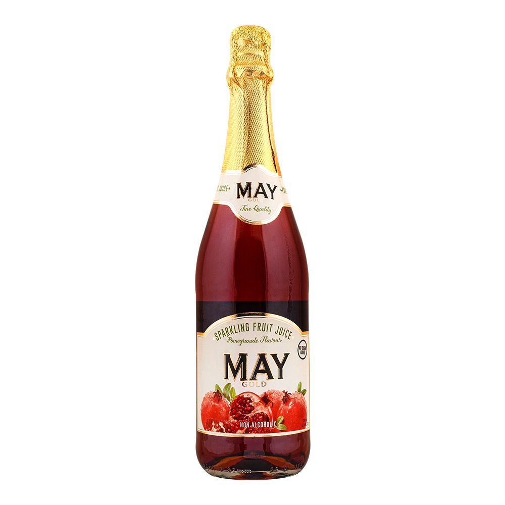 May Gold - Sparkling Fruit Juice - Pomegranate Juice - 750 ML