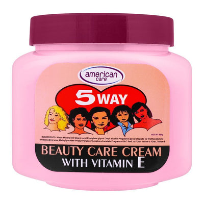 American Care - 5 Way - Beauty Care Cream with Vitamin E - 500g