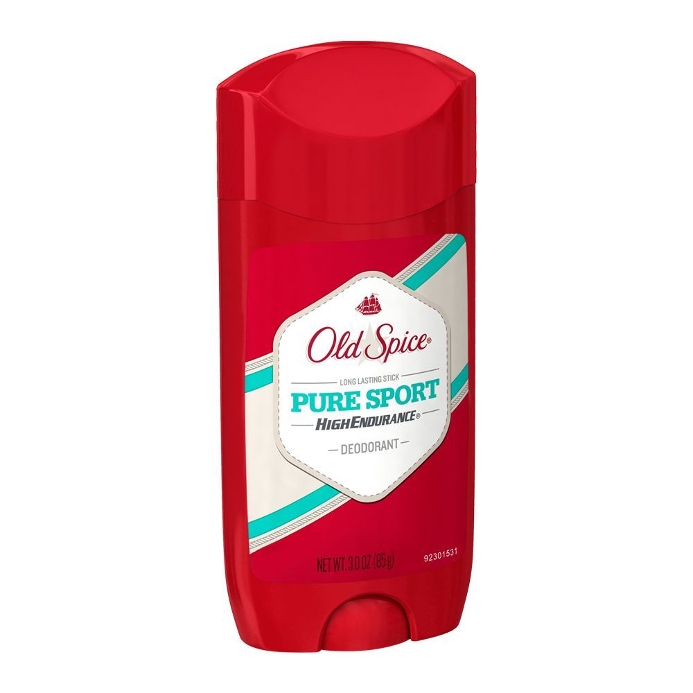 Old Spice - Pure Sport - High Endurance - Aluminum Free - Deodorant Stick - For Men - 85g