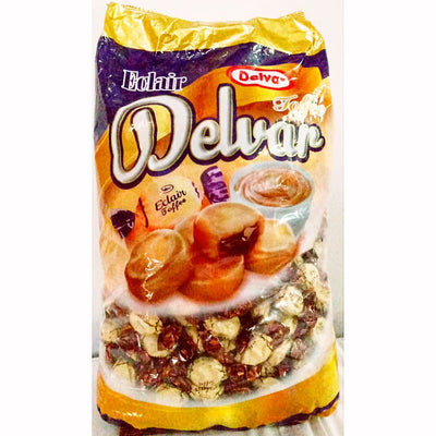 Delvar - Eclairs - Caramel Eclairs Toffee - 3 KG (3000 gm)