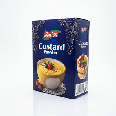 Hanson - CUSTARD POWDER - VANILLA - 1.10kg - 4 Pouches each 275 gm