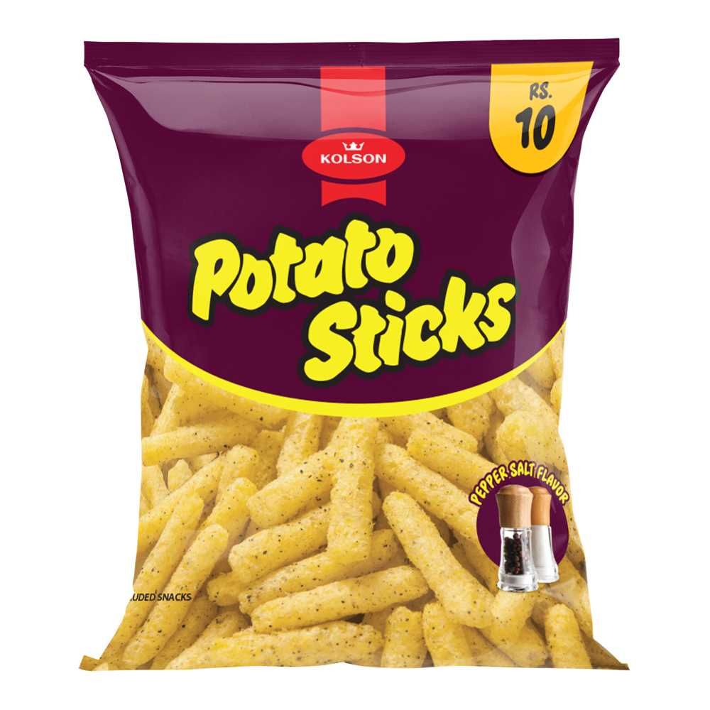 Kolson - Potato Sticks - Pepper & Salt - 18g x 60 pcs