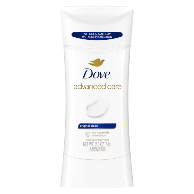 Dove - Advanced Care - Original Clean - Antiperspirant - Deodorant Stick - 2.60 oz (76gm) | Jodiabaazar.com