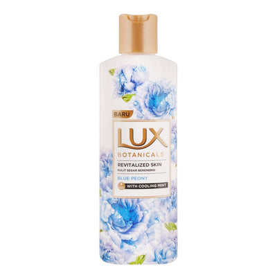 Lux Botanicals - Blue Peony - Body Wash - 250 ml (Imported) - Revitalized Skin - With Cooling Mint