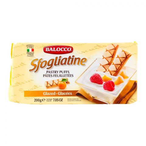 Balocco - Glazed Pastry Puffs - Sfogliatine - 200g - 15-Pack Carton | Jodiabaazar.com