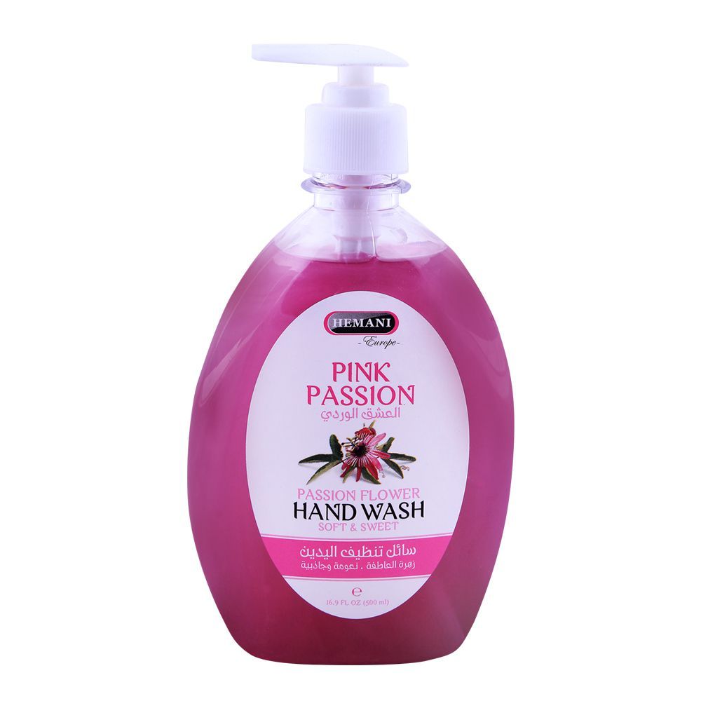 WB by Hemani - Hemani Herbal - Hand Wash - Pink Passion - 500ml