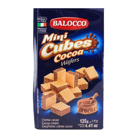 Balocco - Wafers - Cacao - 125g - 24-Pack Carton | Jodiabaazar.com