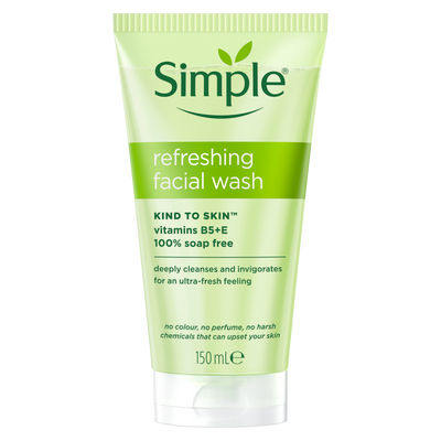 Simple - Kind to Skin - Refreshing Facial Wash - 150ml