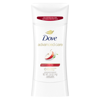 
Dove Beauty - Advanced Care - Apple & White Tea - 48-Hour Women's Antiperspirant - Deodorant - 2.6oz (76gm) | Jodiabaazar.com