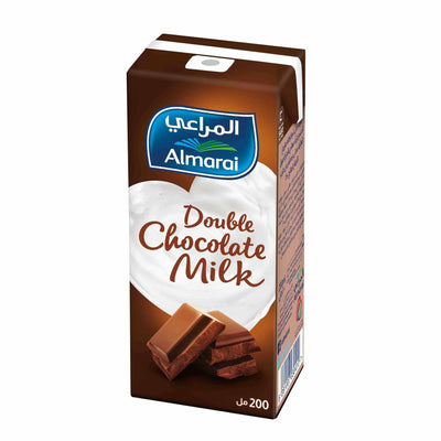 Almarai - DOUBLE CHOCOLATE MILK - 200ml X 18