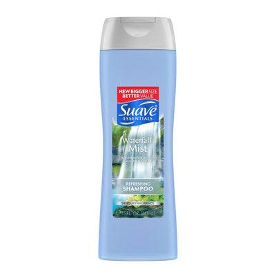 Suave - Essentials - Water Fall Mist - Refreshing Shampoo - 443 ML