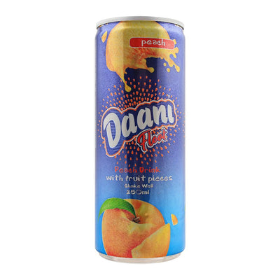 Daani Float Fruit Juice Drink - 240 ML (Pack of 24) - Peach