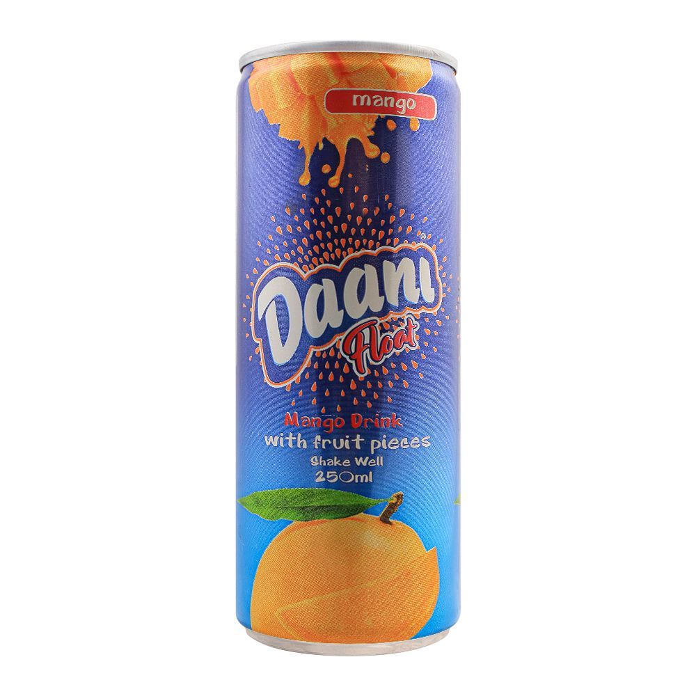 Daani Float Fruit Juice Drink - 240 ML (Pack of 24) - Mango