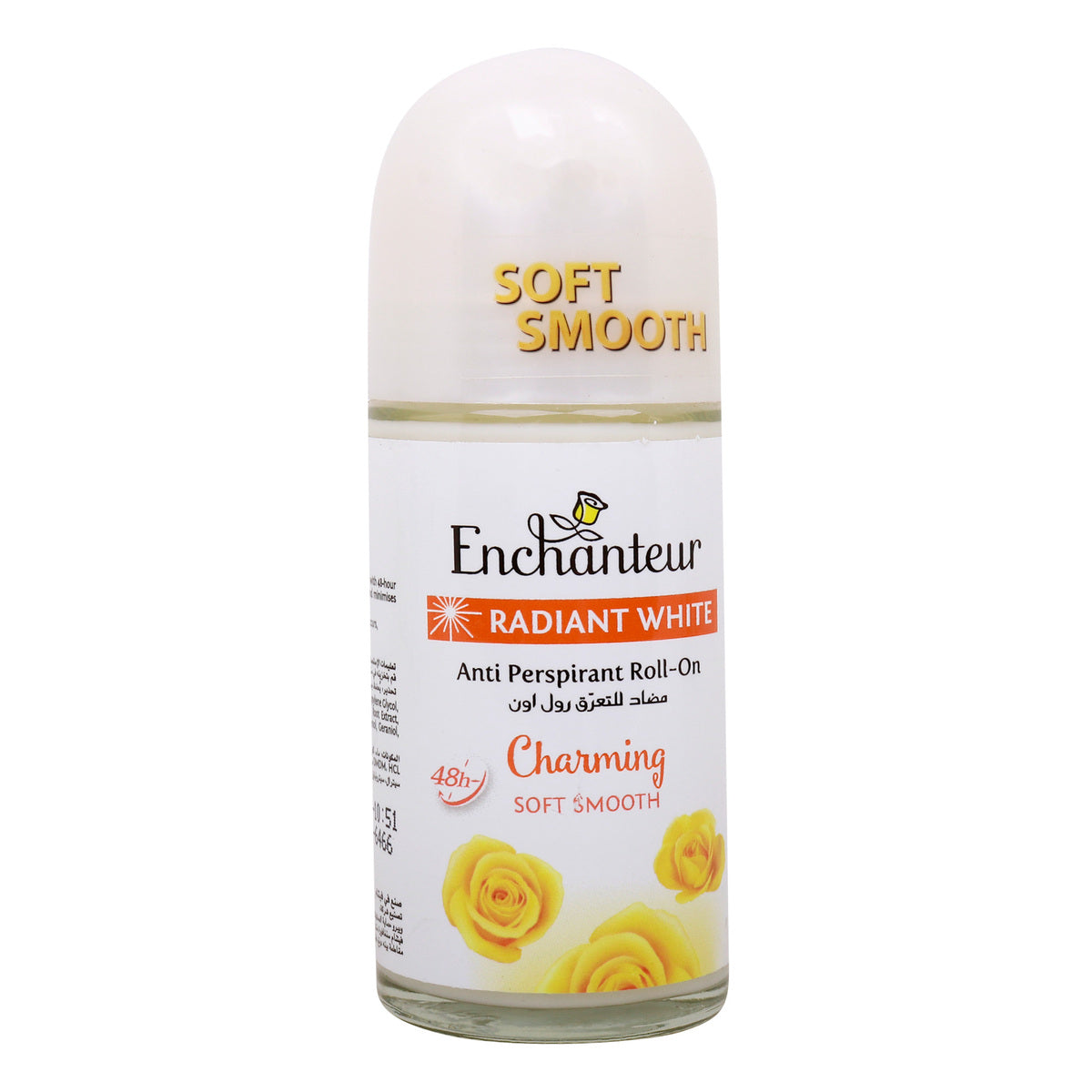 Enchanteur - Perfumed Deodorant Roll-on – Soft Smooth - Charming - 50ml
