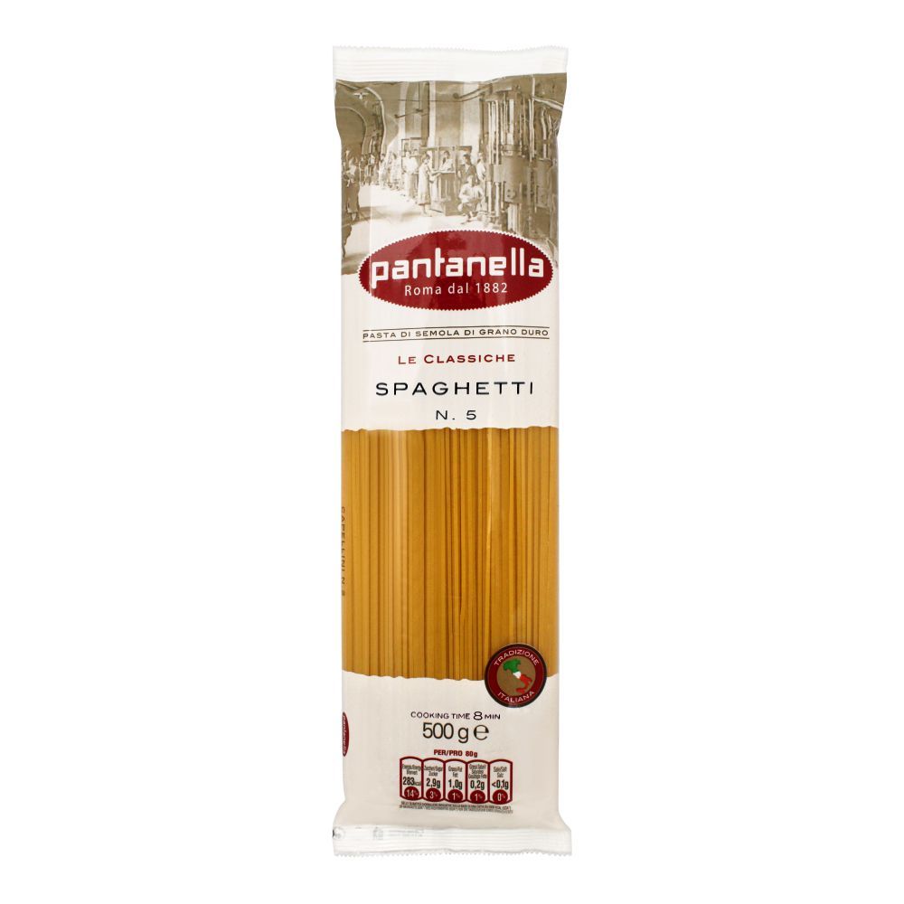 Pantanella - La Classiche - Spaghetti Pasta - No. 5 - 500g - 24 Packs