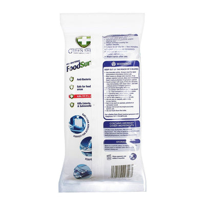 Greenshield - Food Surface Wipes Fresh - Home Care - Surface Wipes - 70's (Case: 12x70) - Bulk Case Kitchen Safe
