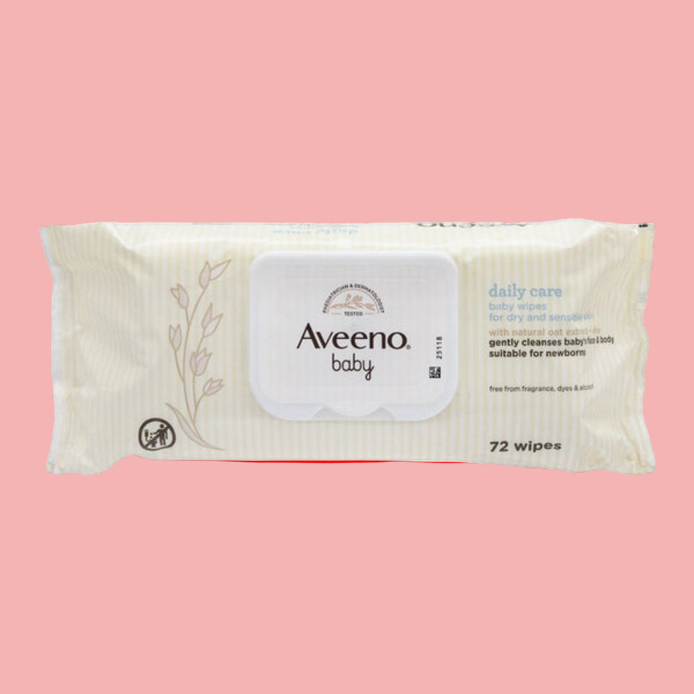 AVEENO - BABY WIPES - Daily Care - ( 1X12 ) 72 Wipes