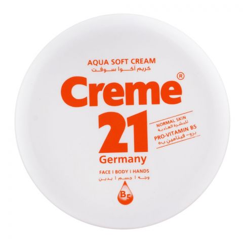 Creme 21 - Aqua Soft Cream - Normal Skin - 250ml | Jodiabaazar.com