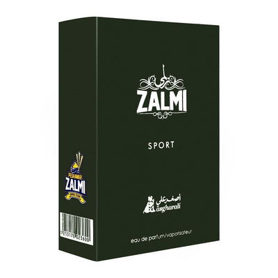 Asgharali - Zalmi - Sport - Eau De Parfum - Green - Fragrance - For Men - 50ml