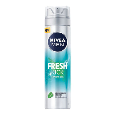 Nivea Men - Soothing Shave Gel for Men - Fresh Kick - 200 ML (7oz)