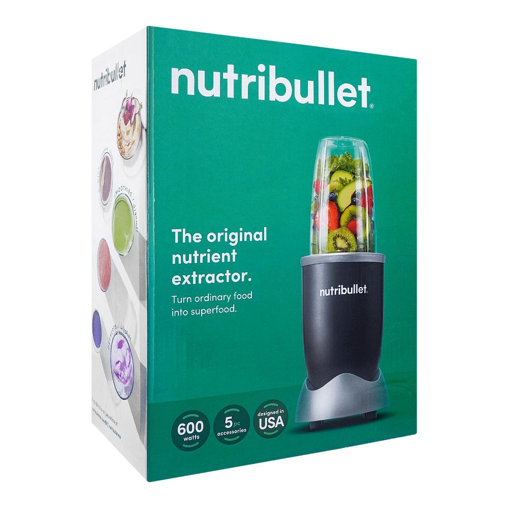 Nutribullet - Personal Blender - NBR-1212R - Nutrient Extraction - Red - 1 Year Warranty