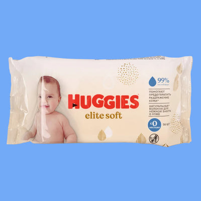 HUGGIES - Baby Wipes Elite Soft - 56 Wipes