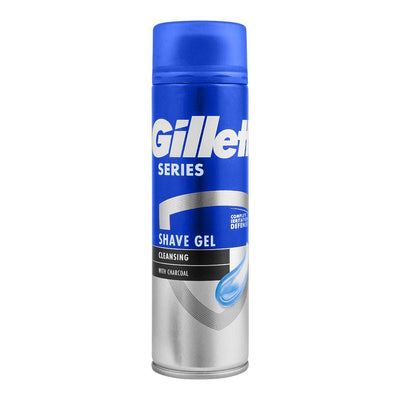 Gillette - Series - Shave Gel - CLEANSING with CHARCOAL - ( 1X6 ) 200ml