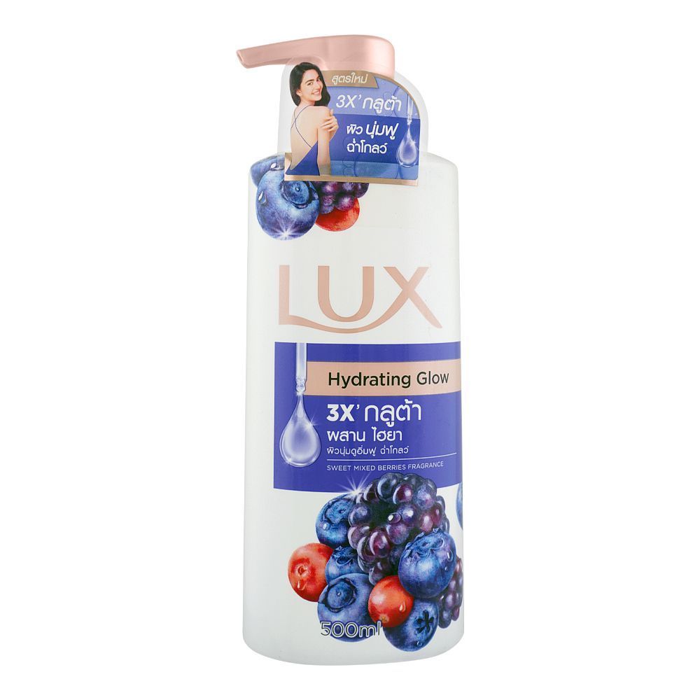 Lux - Hydrating Glow - Body Wash - Shower Gel - 500 ml (Imported)