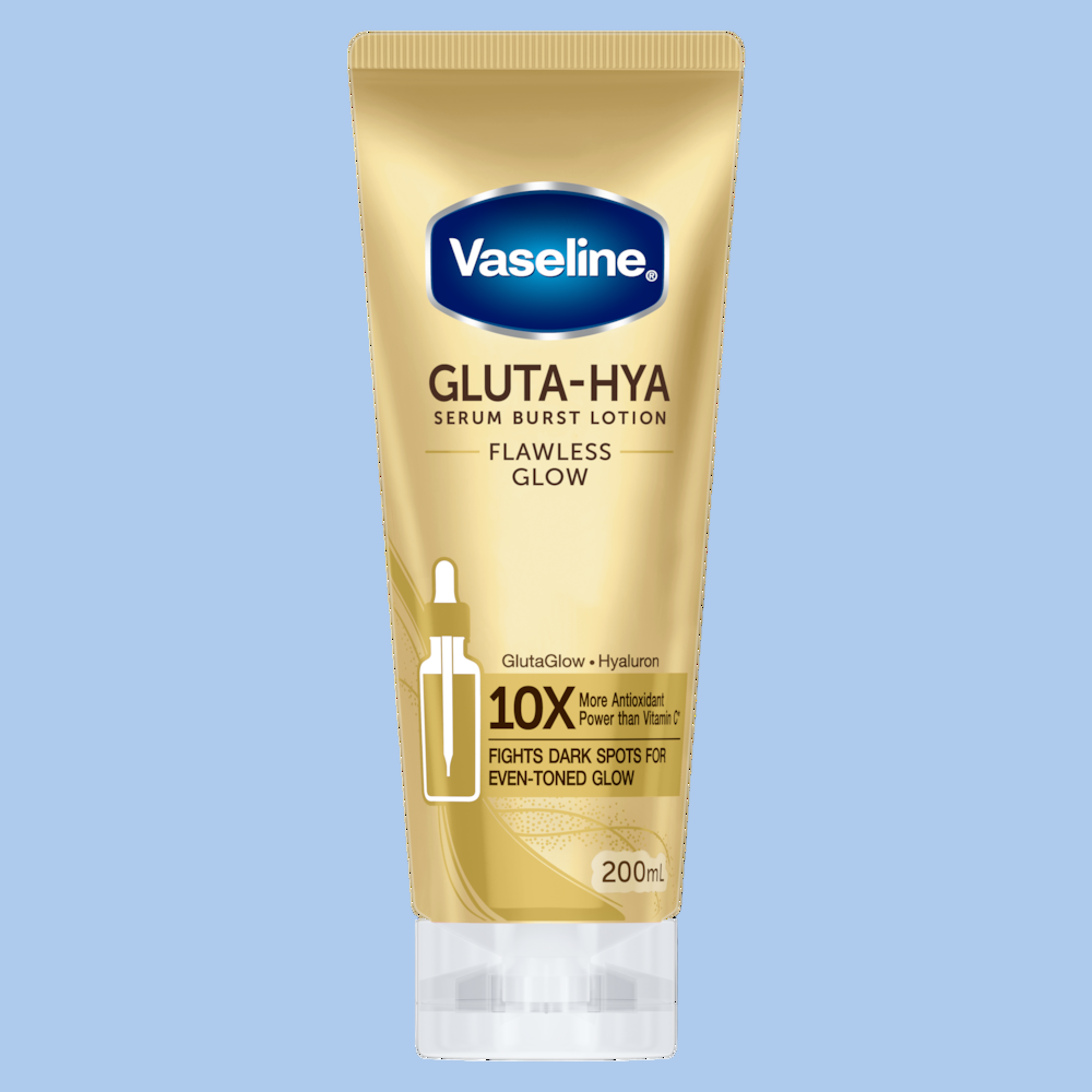 Vaseline - GULTA-HYA - FLAWLESS GLOW - SERUM BRUST UV LOTION - (1X12) 300ml