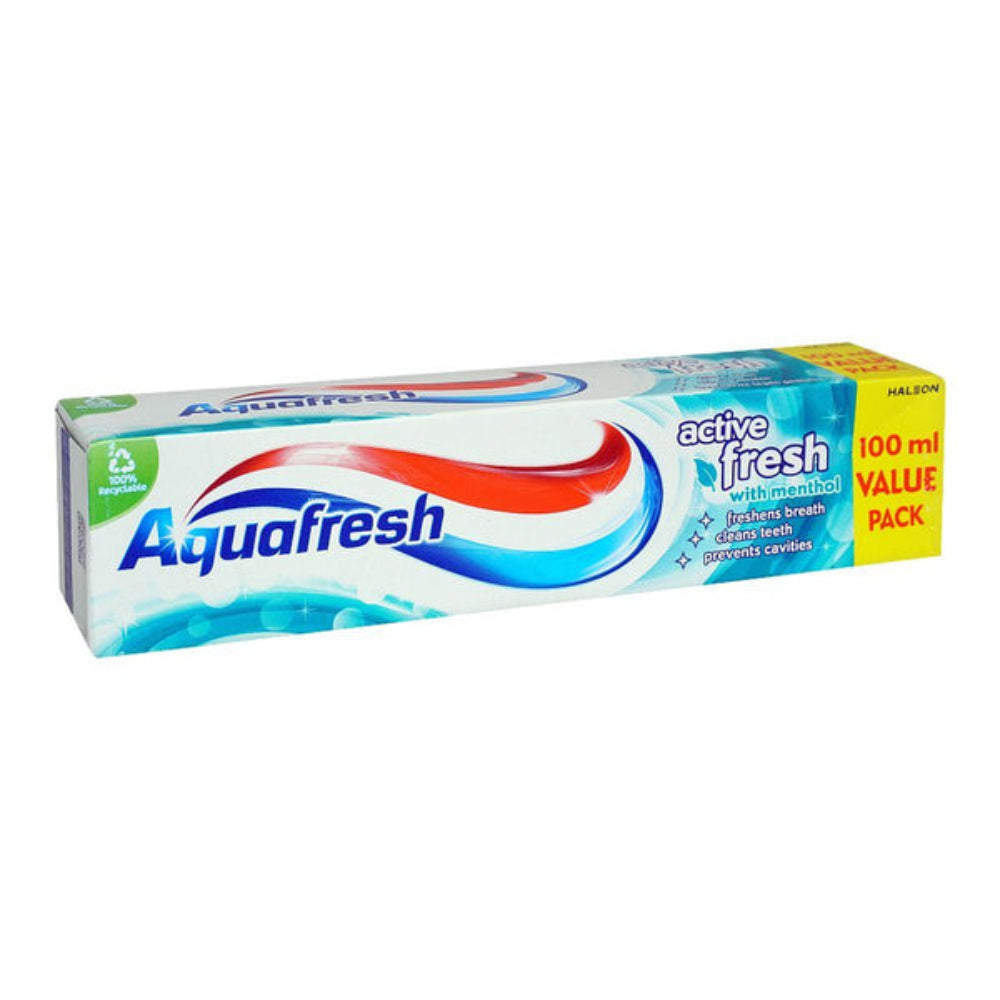 Aquafresh - active fresh TOOTH PASTE - ( 1X12 ) 100ml