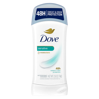 Dove Sensitive - Anti-Perspirant - Deodorant Stick - Sensitive - 2.60 oz (74gm)