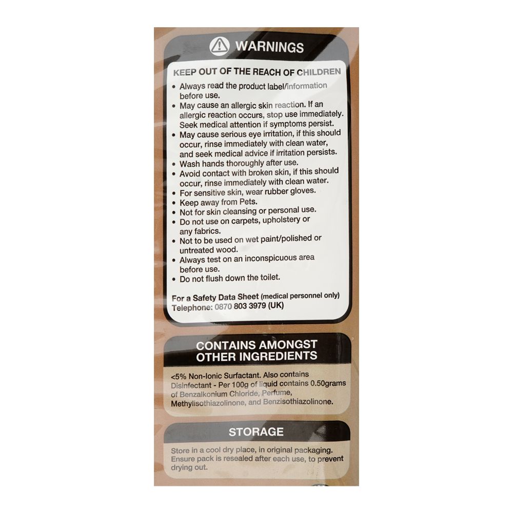 Greenshield - Laminate & Wood Floor Wipes - Home Care - Surface Wipes - 24's (Case: 12x24) - Bulk Case Hardwood Finish