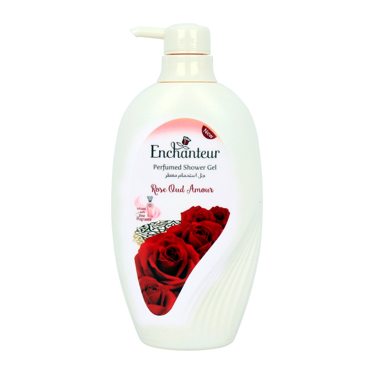Enchanteur - Perfumed Shower Gel – ROSE OUD AMOUR - 550ml