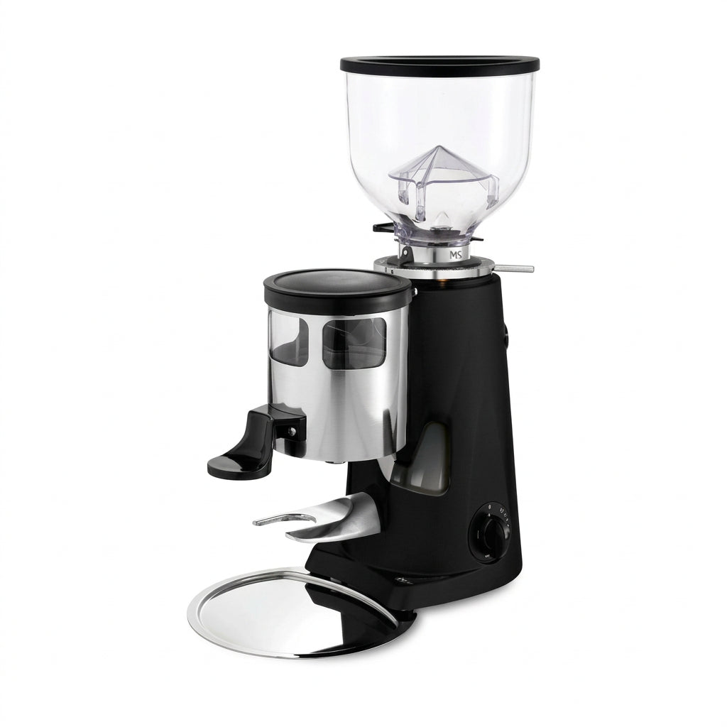 La Spaziale Micro Commercial Coffee Grinder 250W – 58mm Flat Burrs, 500g Hopper
