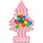 LITTLE TREES - Car Air Freshener - Hanging Tree - Long Lasting Scent for Auto or Home - Bubble Gum Fragrance - 2CT