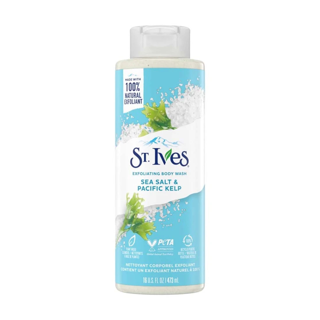 St. Ives - Sea Salt & Pacific Kelp Exfoliating Body Wash - 473 ml