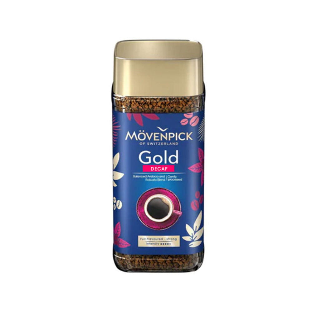 MOVENPICK - GOLD DECAF COFFEE - 100 g - Crtn / 24 Each