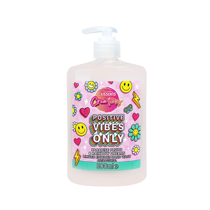 CUSSONS - Creations - POSITIVE VIBES ONLY - HAND WASH - (1X6) 500mle