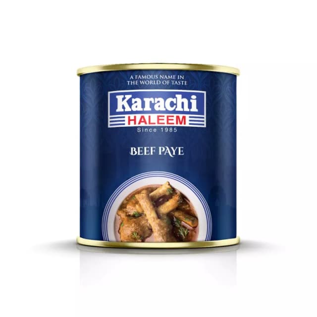 Karachi Haleem - BEEF PAYE - Tin Pack 435gm