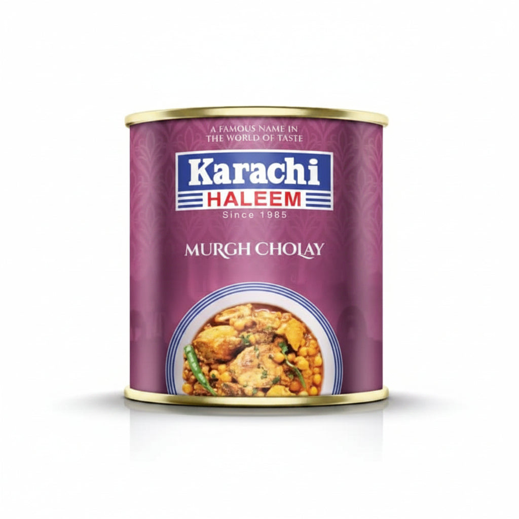Karachi Haleem - MURGH CHOLAY - Tin Pack 850gm