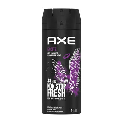 Axe Men - Excite - Crisp Coconut & Black Pepper - Deodorant - Body Spray - 150ml